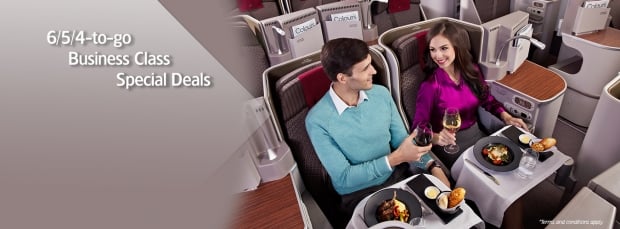 6/5/4-To-Go Business Class Special Deal on Garuda Indonesia