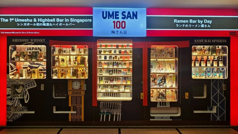 ume san 100 hidden bar singapore