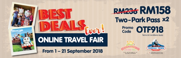 Online Travel Fair September - Admission Tickets for Two from RM95 in Puteri Harbour 2