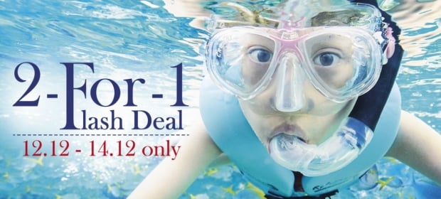 2-For-1 Flash Deal in S.E.A. Aquarium or Adventure Cove Waterpark