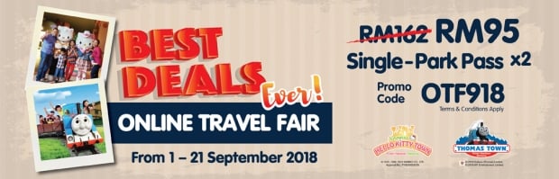 Online Travel Fair September - Admission Tickets for Two from RM95 in Puteri Harbour