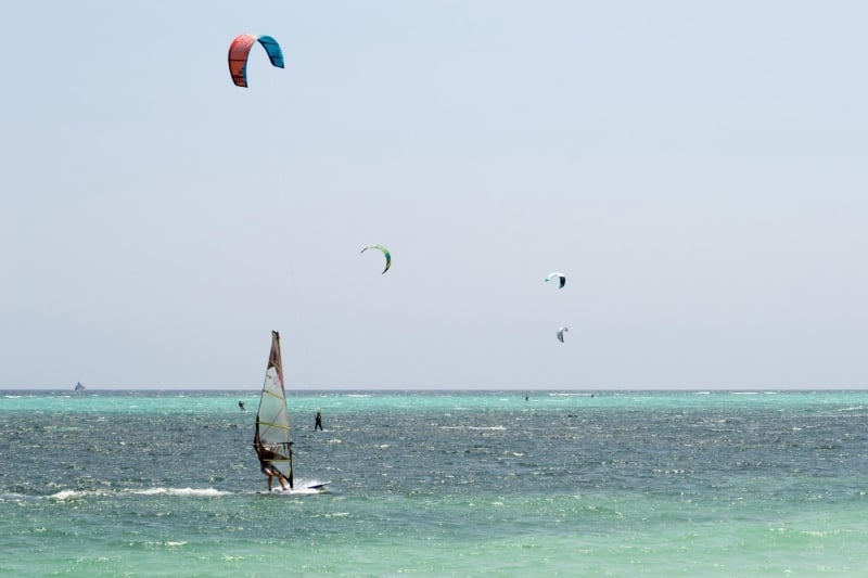 things to do in boracay: windsurfing and kitesurfing