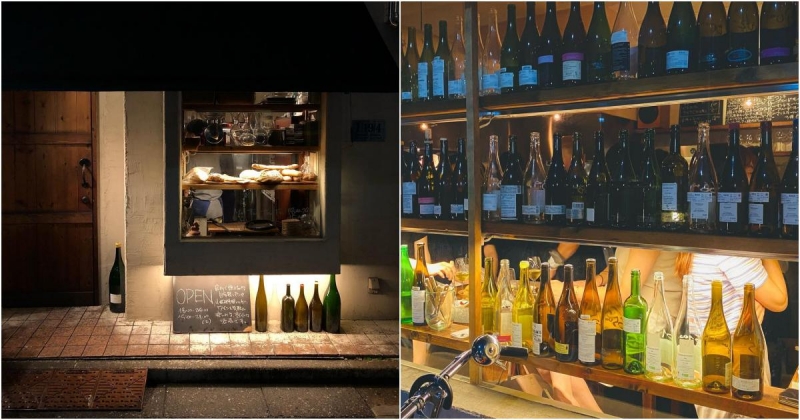 Ahiru Store wine bar in Tokyo