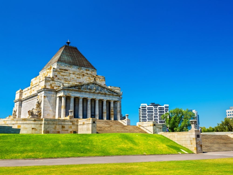 Shrine of Remembrance, places to visit in melbourne