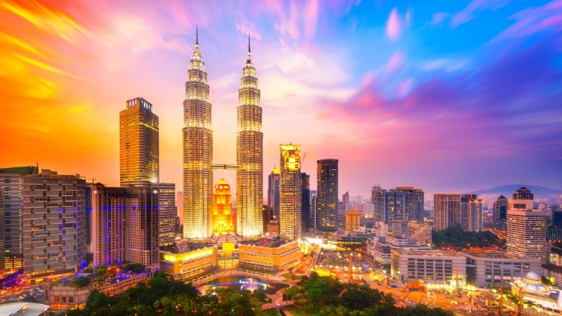 kuala lumpur skyline