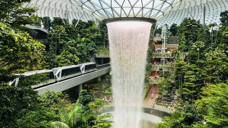 Jewel changi airport, singapore