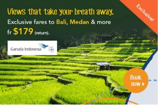 Discover the Beauty of Indonesia with Garuda and Zuji from SGD179