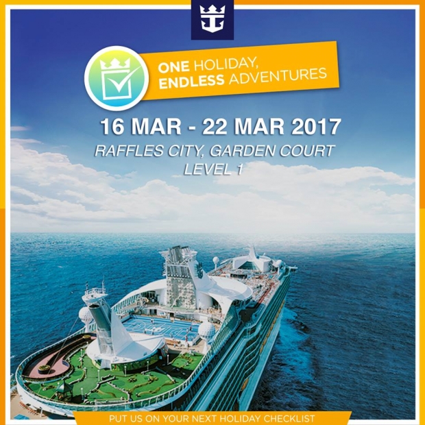 Enjoy Special Offer in Royal Caribbean Road Show in Garden Court
