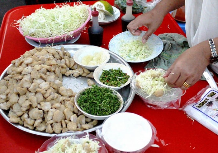 món ăn đường phố Myanmar