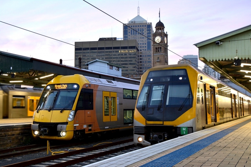 trains in australia