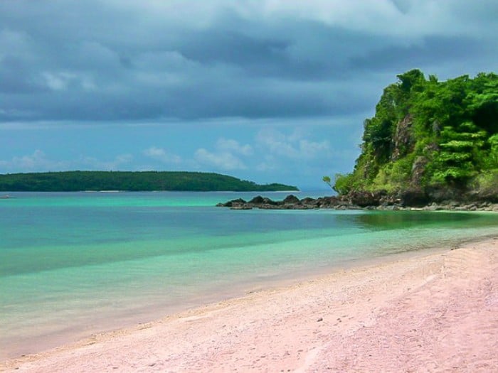 Pink Beach Sila Island, San Vicente, Northern Samar