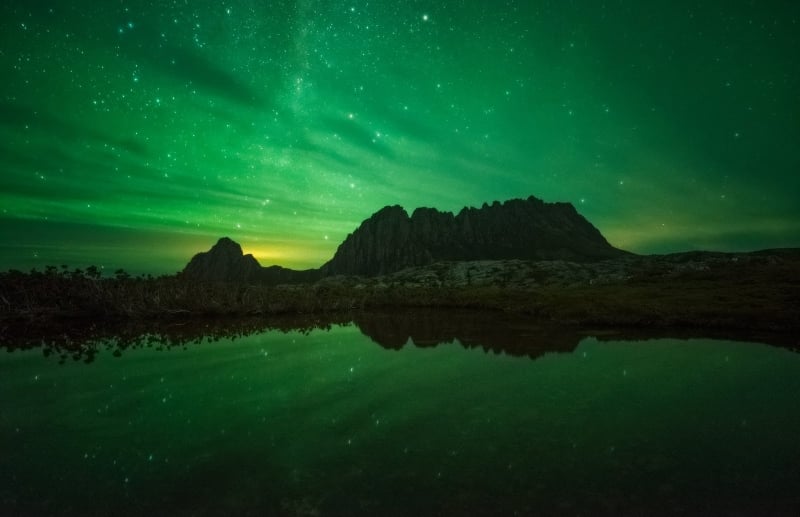 Aurora in Australië en Nieuw-Zeeland