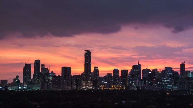 manila sunset