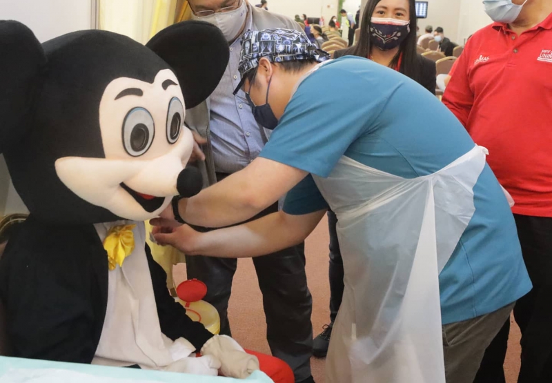 mickey mouse vaccine