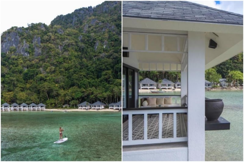 El Nido Lagen Island Resort overwater villas Philippines