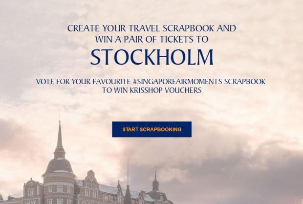 Win a Pair of Economy Flight to Stockholm from Singapore Airlines