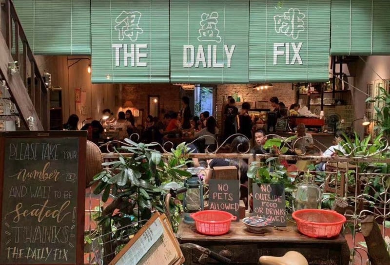 the daily fix cafe places to visit in Melaka
