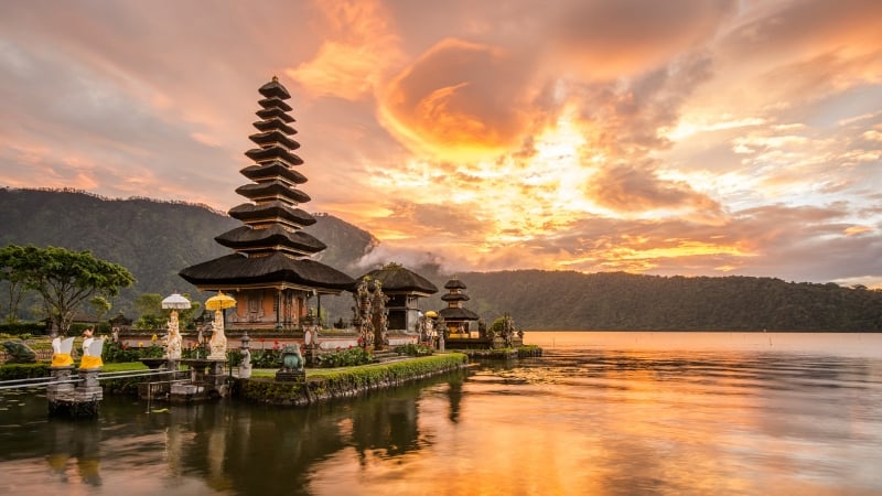 bali sunset