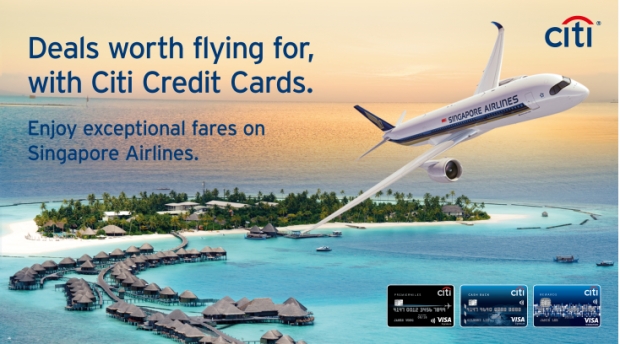 Deals Worth Flying for with Citi Credit Card and Singapore Airlines