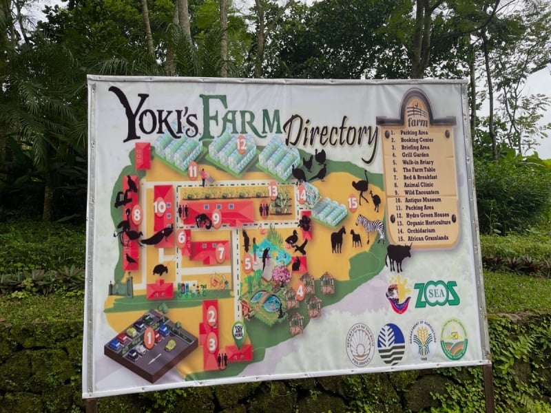 Yoki's Farm directory map