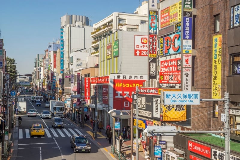 shin okubo koreatown