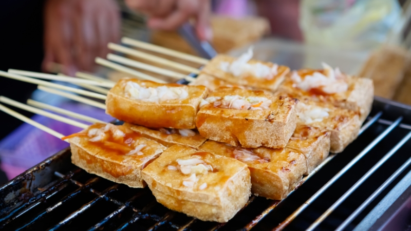 Stinky tofu