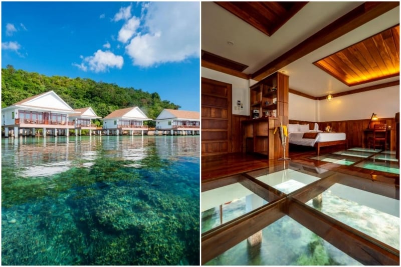 Sunlight Eco Tourism Island Resort overwater villas Philippines
