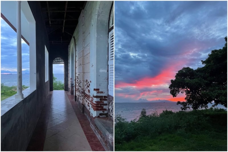 Sunsets at Cape Santiago Lighthouse