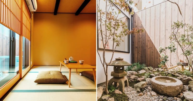 kyoto airbnb pristine machiya home interior