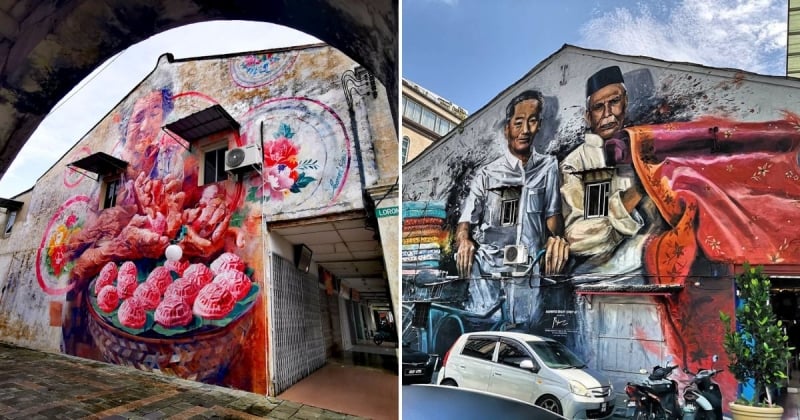 mural street arts instagrammable spots sarawak