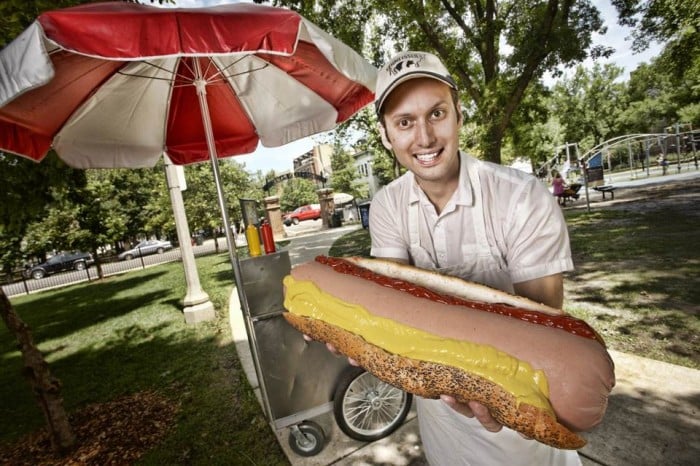 largest hot dog
