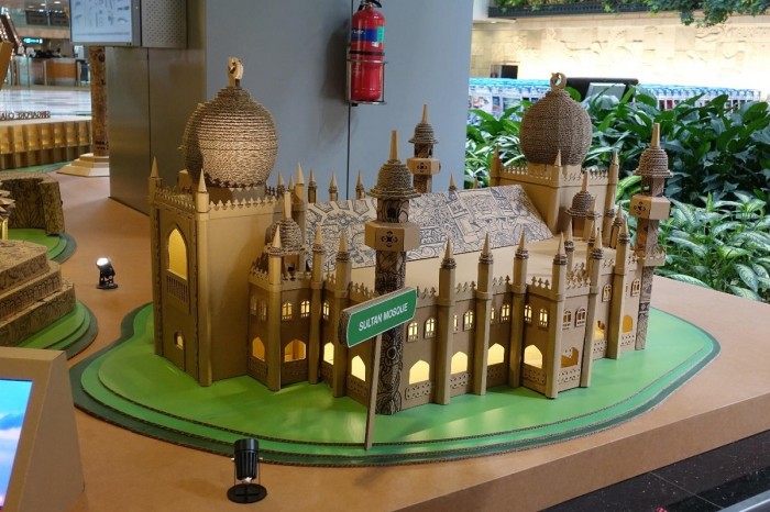 sultan mosque display