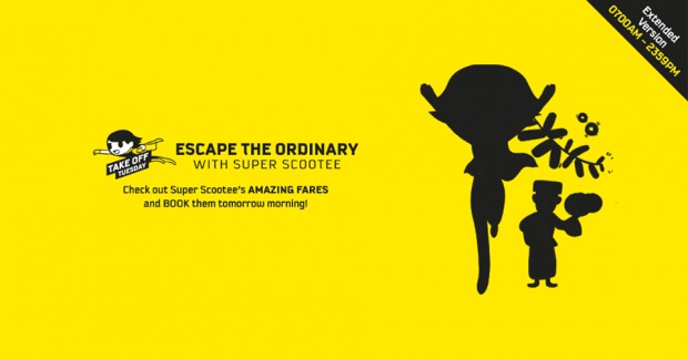 EXTENDED VERSION | Escape the Ordinary and Scoot from SGD45 this Tuesday by 7AM
