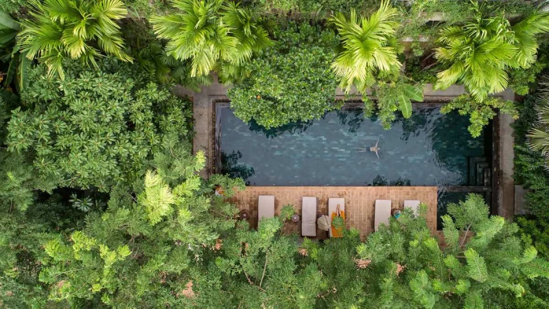 siem reap airbnb jungle
