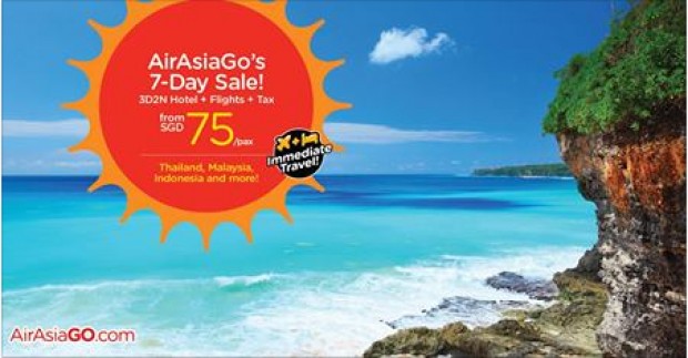 AirAsiaGo's 7-Day Sale | Enjoy your Next Getaway from SGD75
