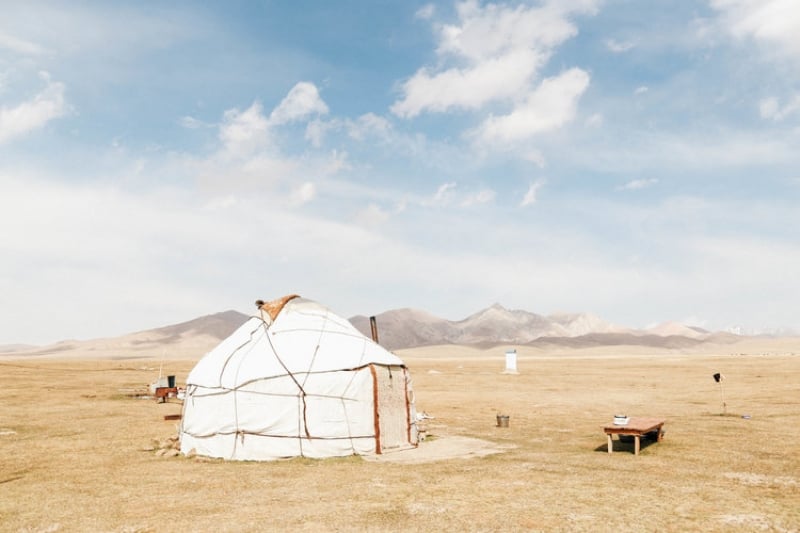 travelling kyrgyzstan