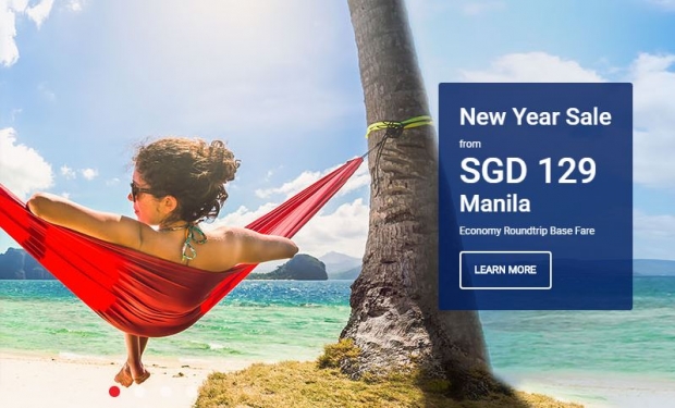 New Year Sale in Philippine Airlines with Flights from SGD129