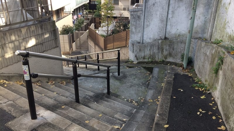 haunted stairs tokyo japan