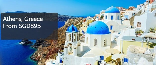 Fly to Athens and more Destinations with Qatar Airways from SGD895