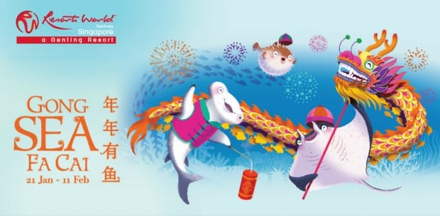 Gong SEA Fa Cai Celebration in Resorts World Singapore from SGD34