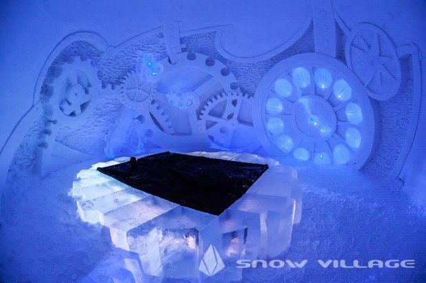 snow village