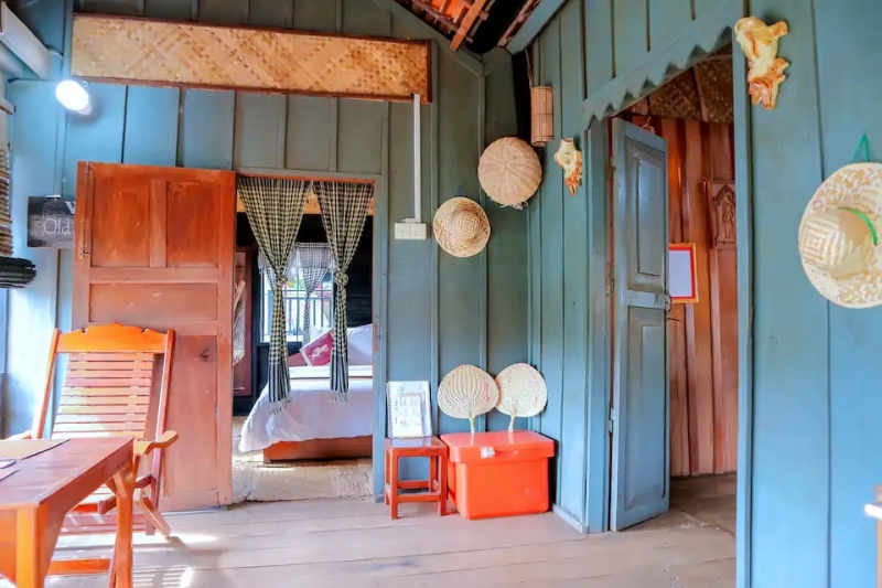 airbnb traditional khmer house