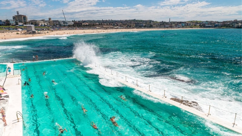 bondi beach in sydney, australia