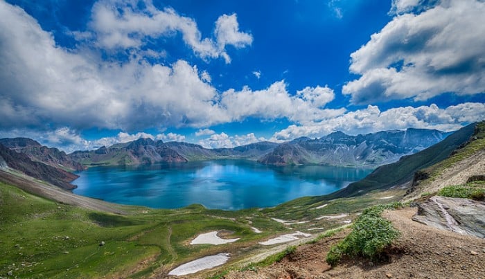 heaven lake Paektu Mountain