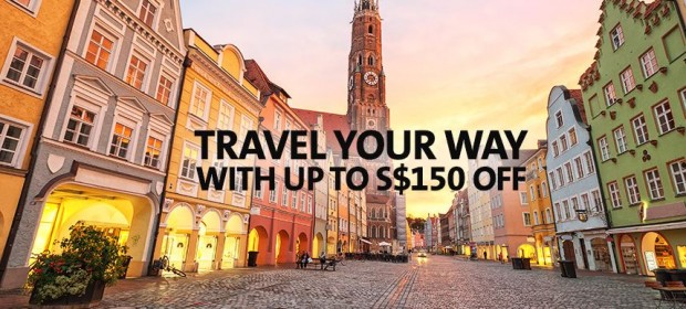 Online Travel Fair with Up to SGD150 Off from OCBC 1