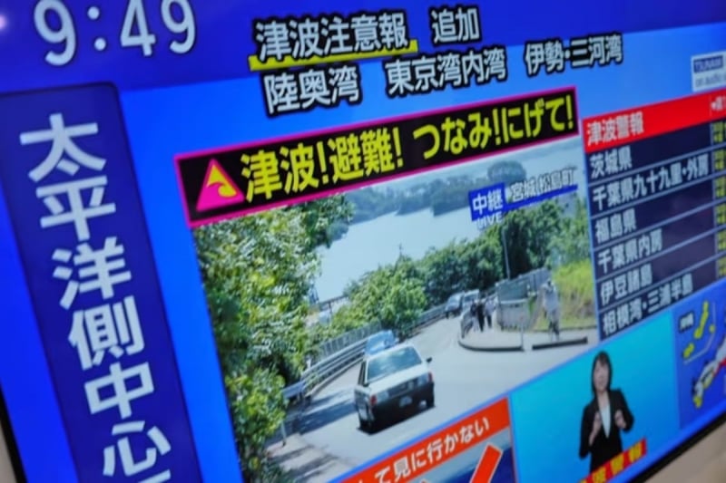 russia earthquake japan travel