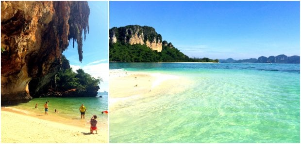 Những bãi cát lừng danh tại Krabi