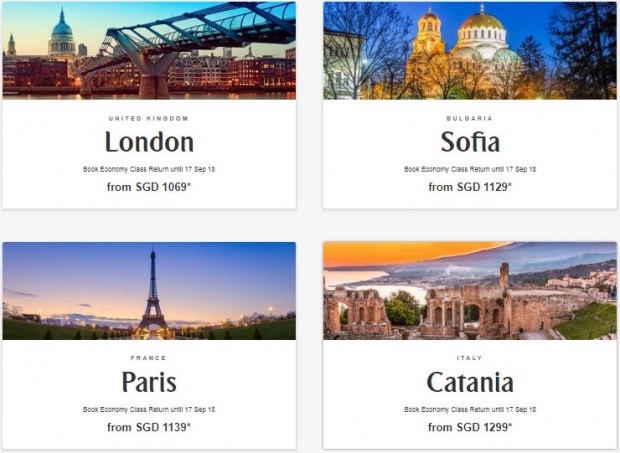 Discover the World with Flights on Emirates from SGD1,069 1