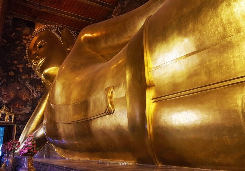 Reclining Buddha at the Temple of Wat Pho