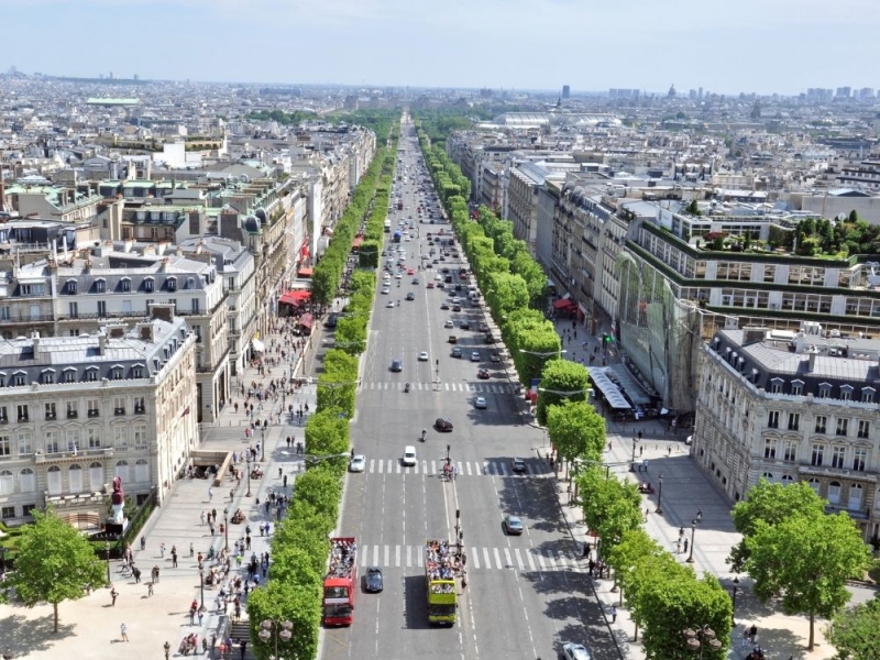 Champs-Élysées, places to visit in paris